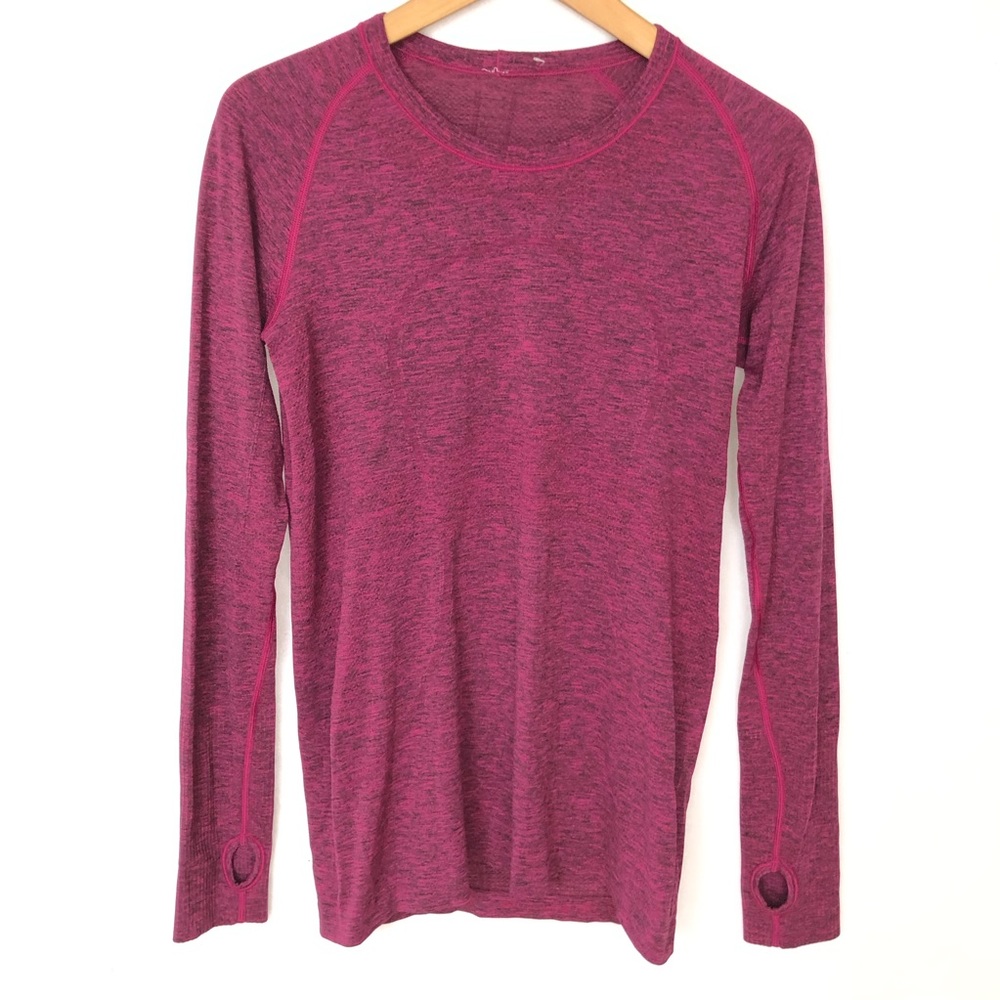 Lululemon Swiftly Purple Ling Sleeves 10